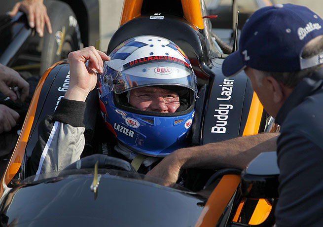 At 45, Buddy Lazier is back at the Indianapolis 500, where he took first place in 1996.